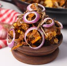 Isi Ewu ( goat head)